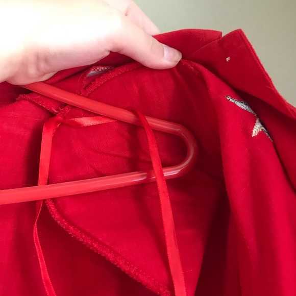 Vintage plus size tropical dress with jacket - Picture 5 of 14